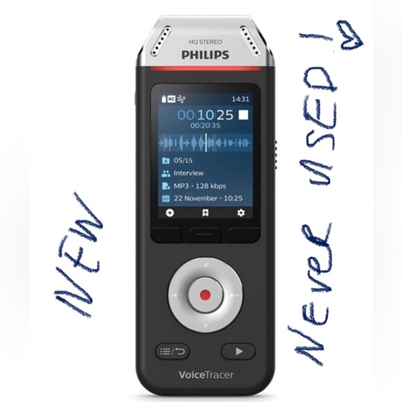 Philips Voice Tracer Audio Recorder (DVT2110) New & Never Used ☀️ - Picture 10 of 11